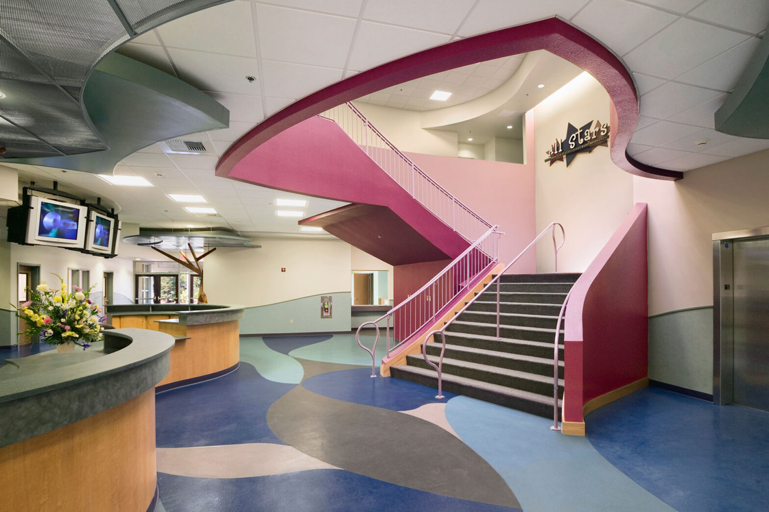 First Baptist Church Stockton Stair